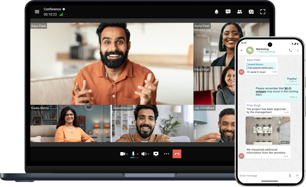 Experience the benefits of TrueConf Server now!